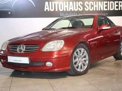 Gebraucht Mercedes SLK200 163 PS (119 kW) 2003 Rot Cabrio