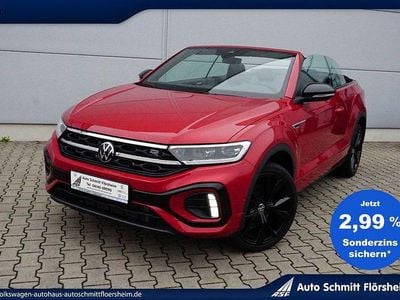Gebraucht VW T-Roc Cabriolet R-line 150 PS (110 kW) 2024 Kings red metallic Cabrio