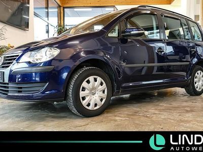 Blau Gebraucht 2009 VW Touran Conceptline Van / Kleinbus | 2.490 € (Guter Preis)