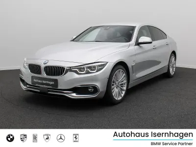 Gebraucht BMW 420 Gran Coupé Luxury Line 184 PS (135 kW) 2017 Glaciersilbera83schwarz Coupé