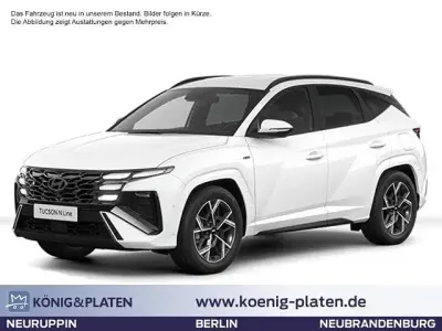 Neu Hyundai Tucson N Line 179 PS (131 kW) 2026 Atlas white (weiß) SUV