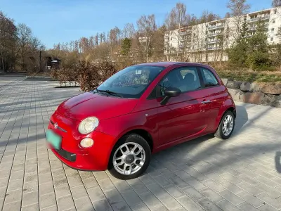 Usata Fiat 500 Pop 69 CV (50 kW) 2009 Rosso Cabrio