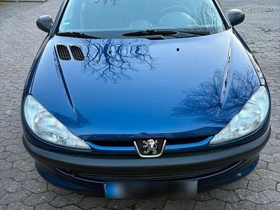 Gebraucht Peugeot 206 75 PS (55 kW) 2002 Blau Kleinwagen