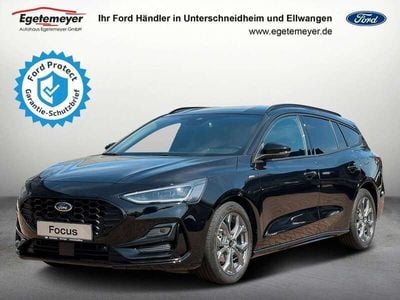 Gebraucht Ford Focus ST-Line 125 PS (91 kW) 2023 Obsidianschwarz metallic Kombi