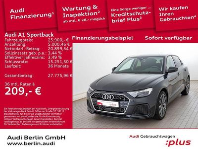 Gebraucht Audi A1 Sportback Advanced Plus 95 PS (69 kW) 2025 Manhattangrau metallic Kleinwagen