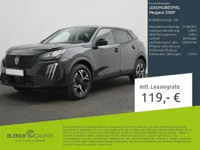 Neu Peugeot 2008 Business-Line 101 PS (74 kW) 2026 Schwarz SUV