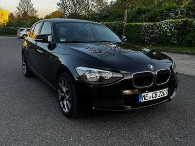 Used BMW 114 102 HP (75 kW) 2014 Black Hatchback