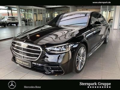 Gebraucht Mercedes S500L AMG 449 PS (330 kW) 2024 Lack obsidianschwarz Limousine