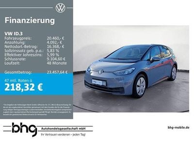 Gebraucht VW ID.3 Pro Performance 150 kW (204 PS) 2022 Mondsteingrau/schwarz Kleinwagen