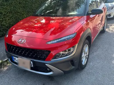 Gebraucht Hyundai Kona 141 PS (103 kW) 2021 Rot SUV