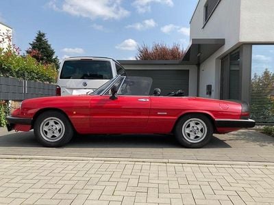 Gebraucht Alfa Romeo Spider 103 PS (75 kW) 1986 Rot Cabrio