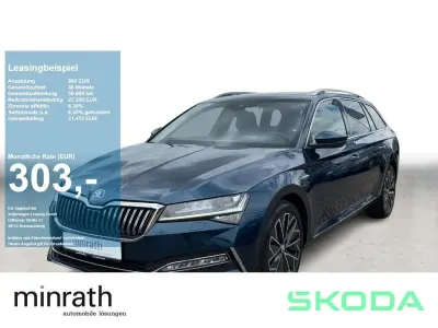 Gebraucht Skoda Superb LAURIN & KLEMENT 150 PS (110 kW) 2023 Blau Kombi