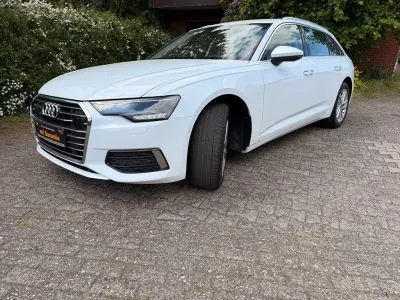 Używany Audi A6 Design 204 KM (150 kW) 2022 Biały Sedan/Limuzyna