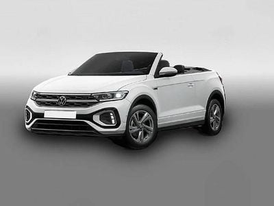 Gebraucht VW T-Roc Cabriolet R-line 150 PS (110 kW) 2025 Weiß Cabrio