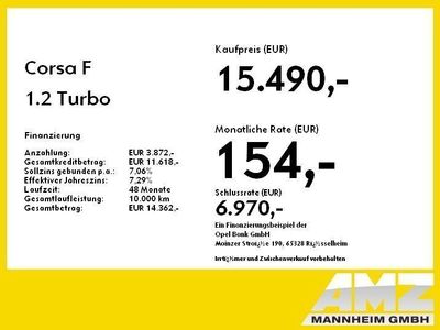 gebraucht Opel Corsa F 1.2 Turbo GS Line FLA*SpurW*LM*KAM*LED