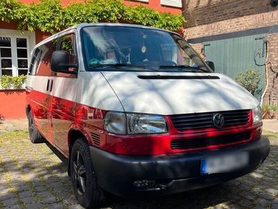 gebraucht VW T4 Syncro Camper Wohnmobil Zulassung Van weiß rot