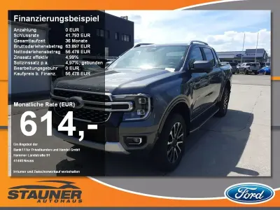 Nowe Ford Ranger Platinum 241 KM (177 kW) 2026 Szary Pickup