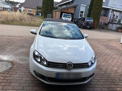 Gebraucht VW Golf Cabriolet 122 PS (89 kW) 2012 Weiß Cabrio