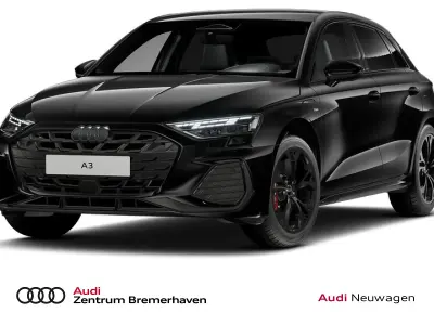 Neu Audi A3 S-Line 272 PS (200 kW) 2026 Mythosschwarz (schwarz) Limousine