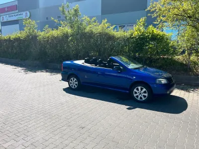 Gebraucht Opel Astra 147 PS (108 kW) 2003 Blau Cabrio