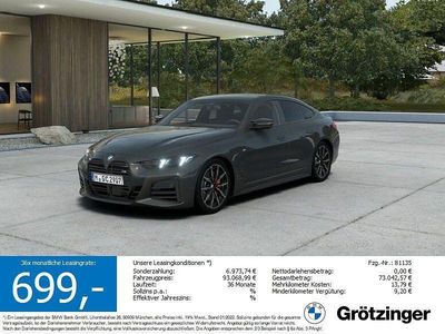 Nuova BMW M440 M Sport 392 CV (288 kW) 2026 Grigio Berlina