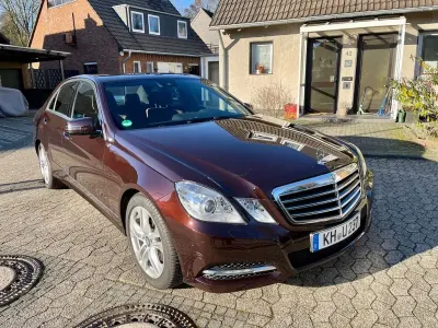Brugt Mercedes E250 Avantgarde 204 HK (150 kW) 2012 Brun Sedan