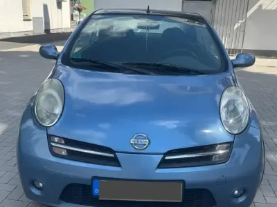 Gebraucht Nissan Micra 88 PS (64 kW) 2005 Blau Cabrio