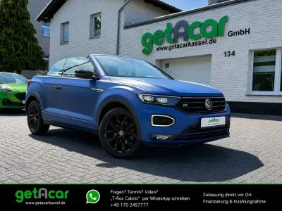 Gebraucht VW T-Roc Cabriolet Edition 150 PS (110 kW) 2021 Blau Cabrio