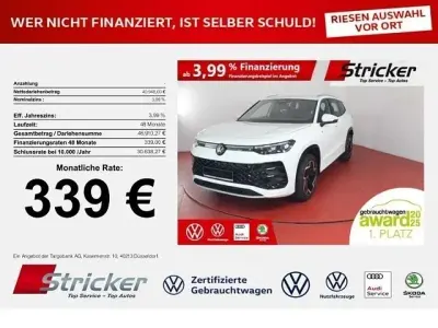 Brugt VW Tayron R-line 150 HK (110 kW) 2025 Hvid SUV