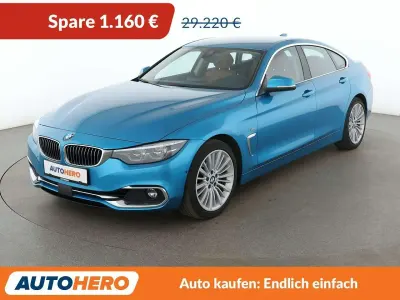 Gebraucht BMW 440 Gran Coupé Luxury Line 326 PS (239 kW) 2017 Snapper rocks blue Coupé