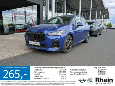 Gebraucht BMW 220 Active Tourer M Sport 156 PS (114 kW) 2023 Blau Van / Kleinbus