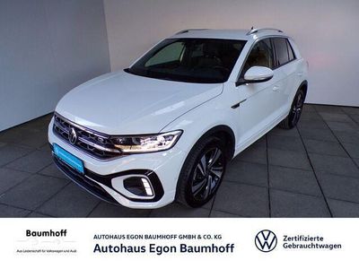 Second-hand VW T-Roc R-line 150 CP (110 kW) 2022 Alb SUV