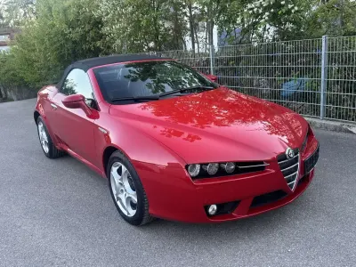 Second-hand Alfa Romeo Spider Exclusive 185 CP (136 kW) 2007 Roșu Cabrio