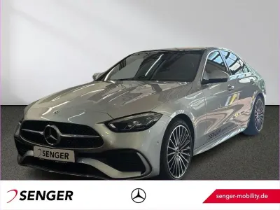 Brugt Mercedes C200 AMG 163 HK (119 kW) 2026 Sølv Sedan