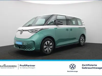 Gebraucht VW ID. Buzz Pro 210 kW (286 PS) 2025 Candyweiß/bay leaf green m... Van / Kleinbus