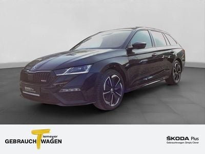 Usata Skoda Octavia RS 200 CV (147 kW) 2022 Nero Station wagon
