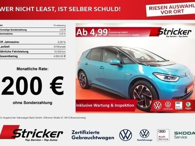 gebraucht VW ID3 ID.3 °°Family 150/58 222,-ohne Anzahlung Pano Wärmepumpe°°Family 150/58 222,-ohne Anzahlung Pano Wärmepumpe