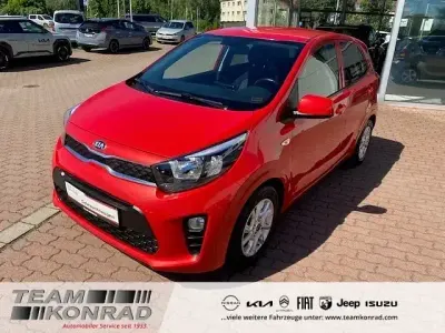 Gebraucht Kia Picanto DREAM-TEAM Edition 67 PS (49 kW) 2017 Rot Kleinwagen
