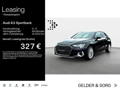 Gebraucht Audi A3 Advanced 150 PS (110 kW) 2022 Mythosschwarz metallic Limousine