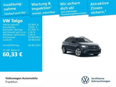 Gebraucht VW Taigo Goal 95 PS (69 kW) 2025 Grau SUV