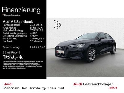 Gebraucht Audi A3 Performance 204 PS (150 kW) 2022 Schwarz Limousine