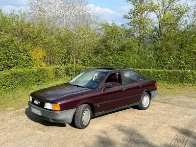 Occasion Audi 80 70 ch (51 kW) 1990 Rouge Berline