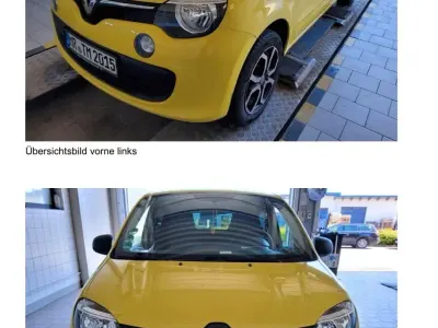 Gebraucht Renault Twingo Expression 71 PS (52 kW) 2015 Gelb Kleinwagen