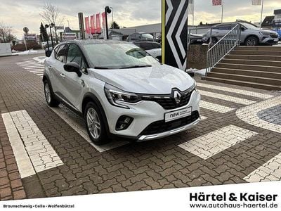 Perlmuttweiß & blackpearlschwarz metallic (weiß) Gebraucht 2021 Renault Captur Edition One SUV | 19.450 € (Fairer Preis)