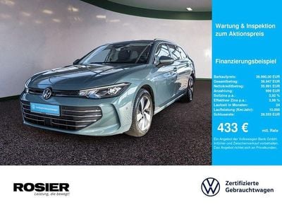Gebraucht VW Passat Business 150 PS (110 kW) 2025 Grün / mariposit grün Kombi