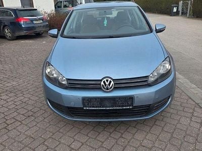 Gebraucht VW Golf VI Comfortline 110 PS (80 kW) 2009 Blau Kleinwagen