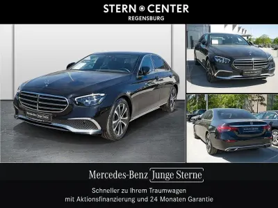 Używany Mercedes E200 Avantgarde 160 KM (117 kW) 2022 Czarny Sedan/Limuzyna
