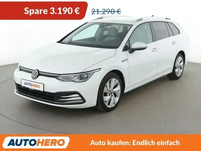 Gebraucht VW Golf VIII Style 150 PS (110 kW) 2021 Weiß Kombi