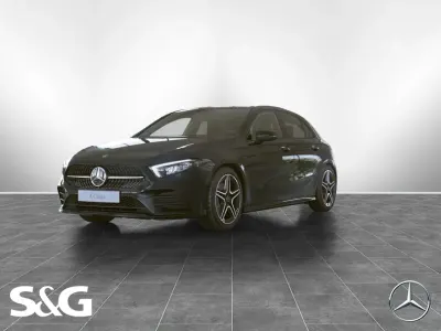 Używany Mercedes A250 AMG 160 KM (117 kW) 2021 Czarny Sedan/Limuzyna