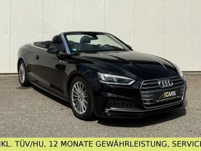 Gebraucht Audi A5 Cabriolet S-Line 190 PS (139 kW) 2019 Mythosschwarz Cabrio
